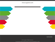 Tablet Screenshot of nhaccugiatot.com